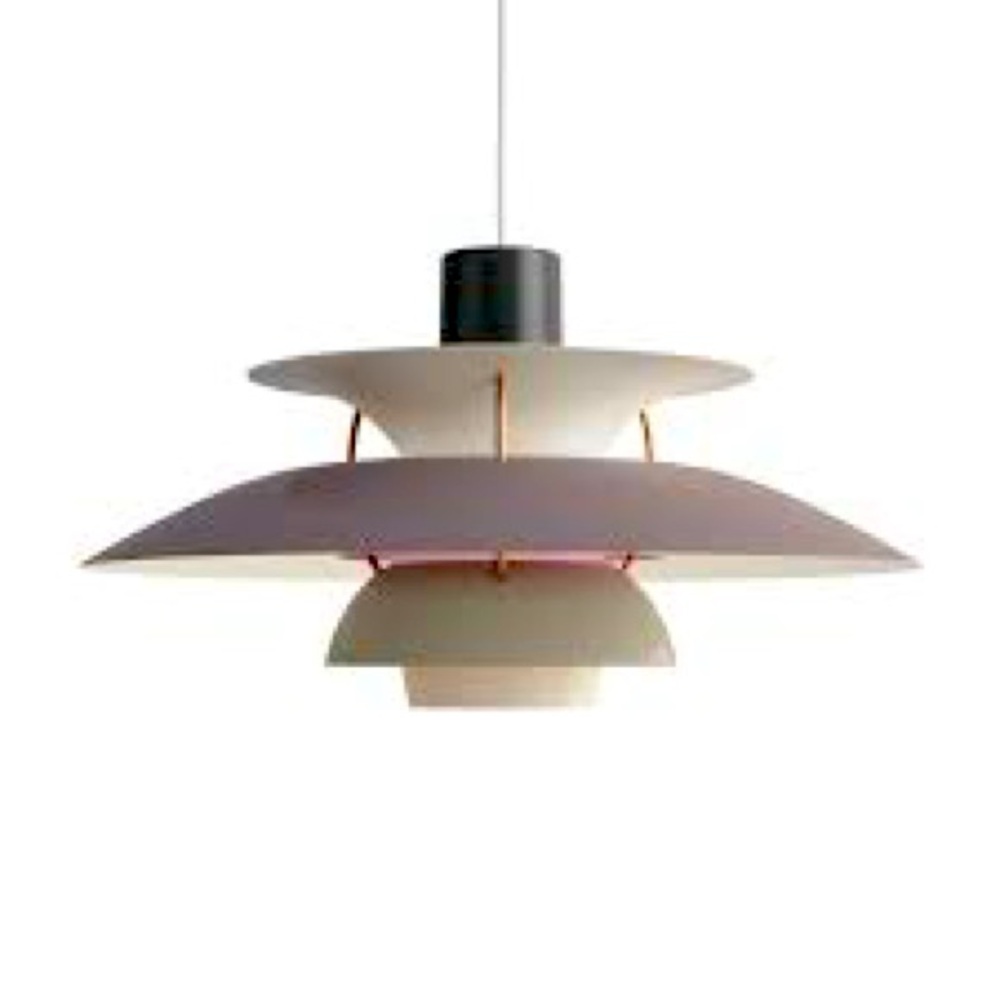 PH 5 Pendant Light. Louis Poulsen. Hues of Grey, standard size